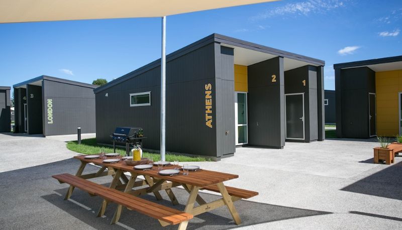 Terasse - Podium Lodge