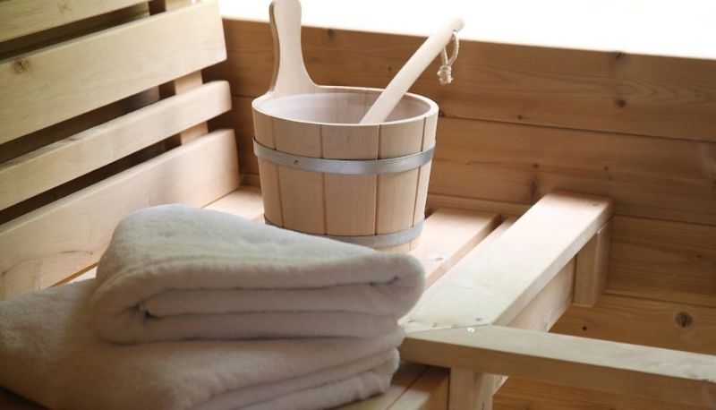 Sauna - Villa Thormarcon