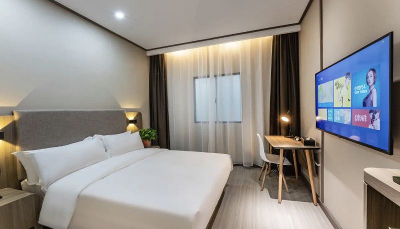 Zimmer - Yilai boutique Jingjiang Bus Station Hotel