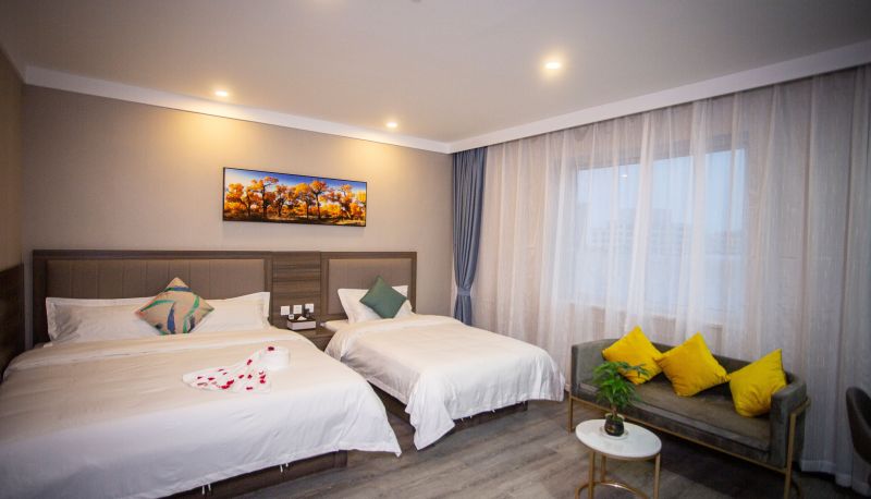 Kamer - Yilai Jiayuguan Datang Food Street East Lake Hotel