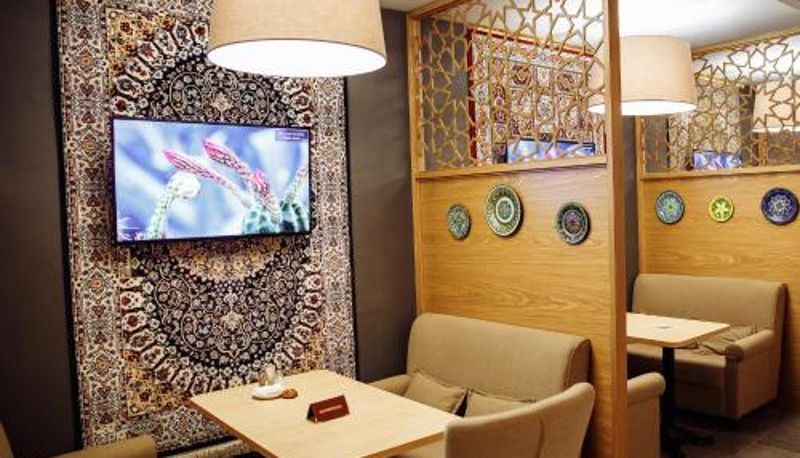 Breakfast room within the restaurant - Altyn Shatyr Hotel and Restaurant