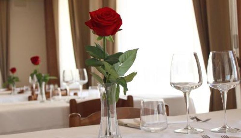 Salle de petit-déjeuner dans le restaurant - Hotel Savoia