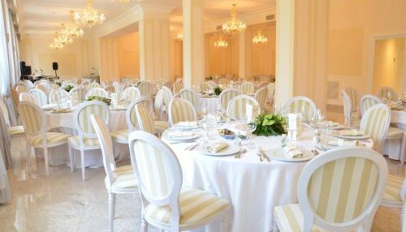 Frühstücksraum innerhalb des Restaurants - Complesso Termale Vescine