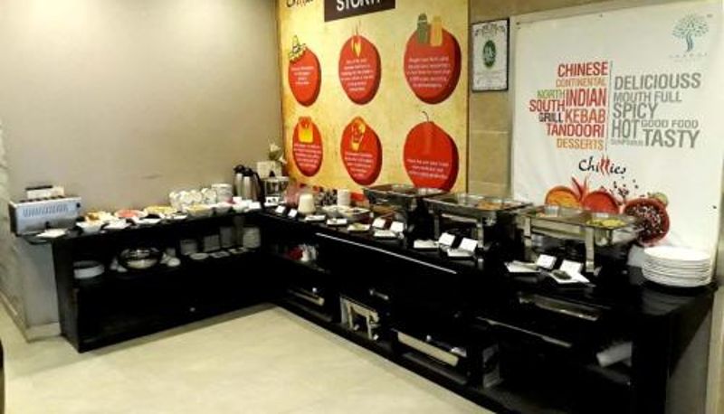 Sala prima colazione all'interno del ristorante - Saaral Residency