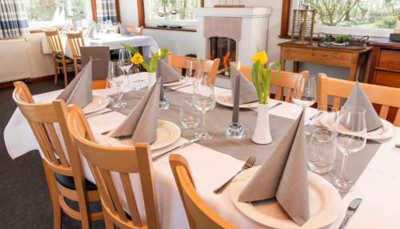 Ontbijtzaal in het restaurant - Hotel Klanxbüller Stuben