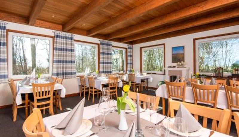 Ontbijtzaal in het restaurant - Hotel Klanxbüller Stuben