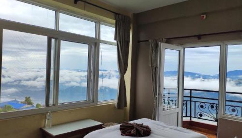 Standardzimmer - Hotel High Ground Inn Sarangkot