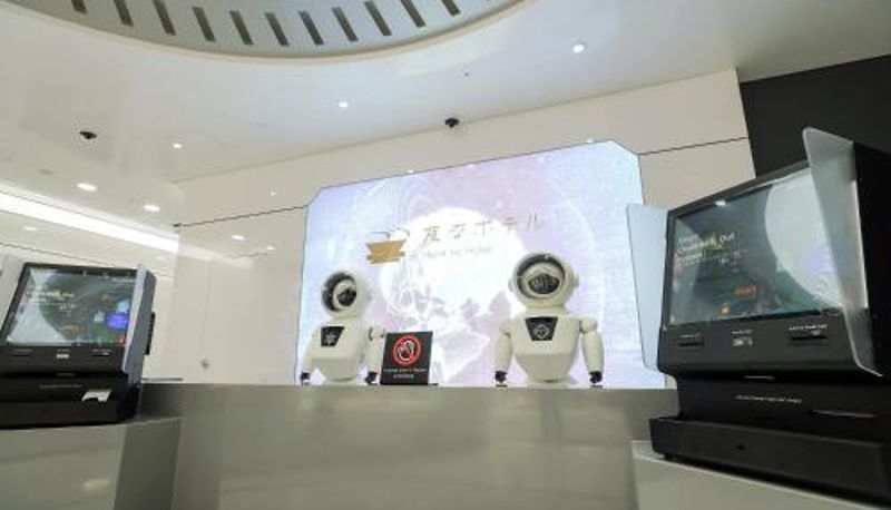 Reception - Henn na Hotel Seoul Myeongdong