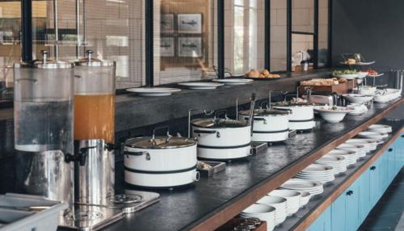 Restoran içinde kahvaltı salonu - Sugar Marina Hotel -AVIATOR- Phuket Airport