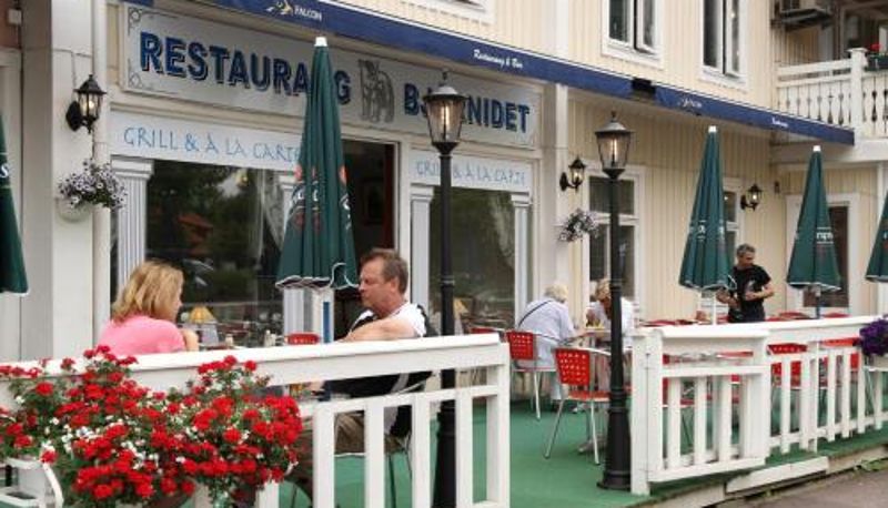 Ontbijtzaal in het restaurant - Hotell Björnidet
