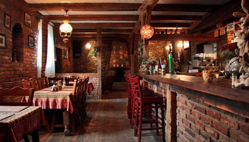 Ontbijtzaal in het restaurant - Stary Młyn