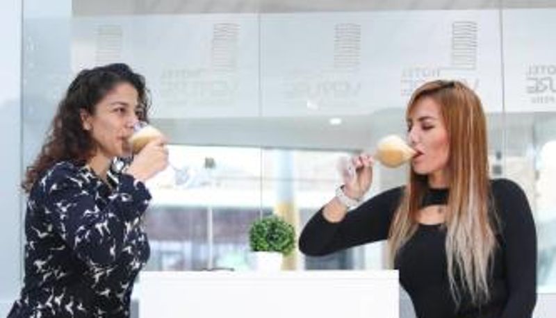 Frühstücksraum innerhalb des Restaurants - Hotel Venture
