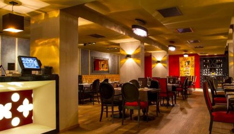 Frühstücksraum innerhalb des Restaurants - Ganzo Boutique Hotel