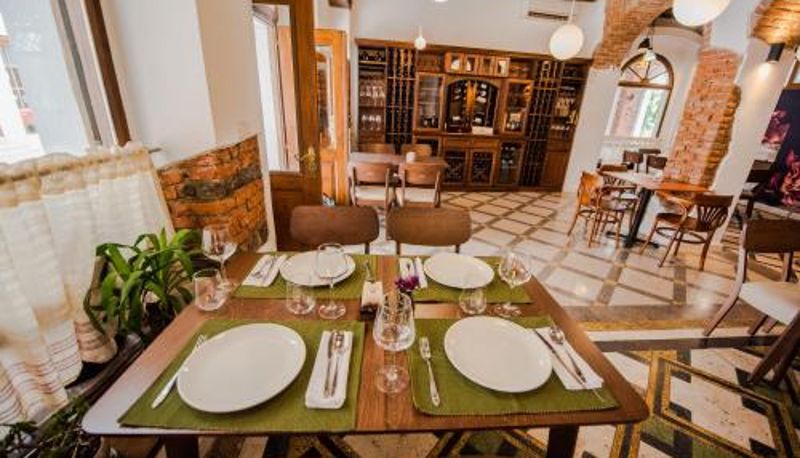 Sala de desayunos dentro del restaurante - Hotel Loredano