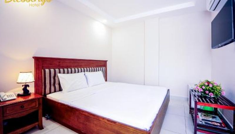 Pokój - Thiên Tứ Blessings Hotel江山民宿范五老街胡志明市