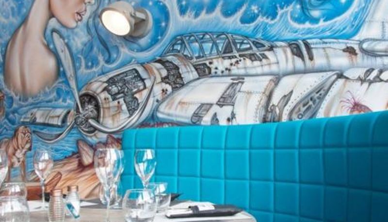 Ontbijtzaal in het restaurant - L'Art Doize