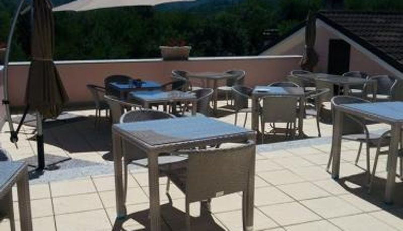 Restoran içinde kahvaltı salonu - Relais Black Horse
