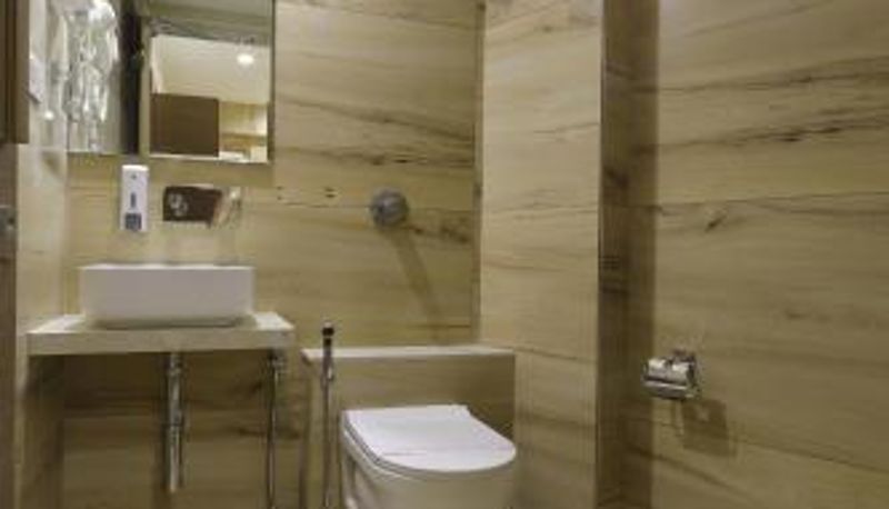 Badezimmer - Hotel Elysian Residency