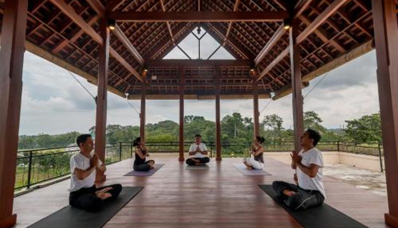 Sağlık ve fitness alanı - Anumana Ubud Hotel