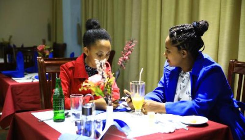 Sala prima colazione all'interno del ristorante - Lakemark Hotel and Tour Service Bahir Dar