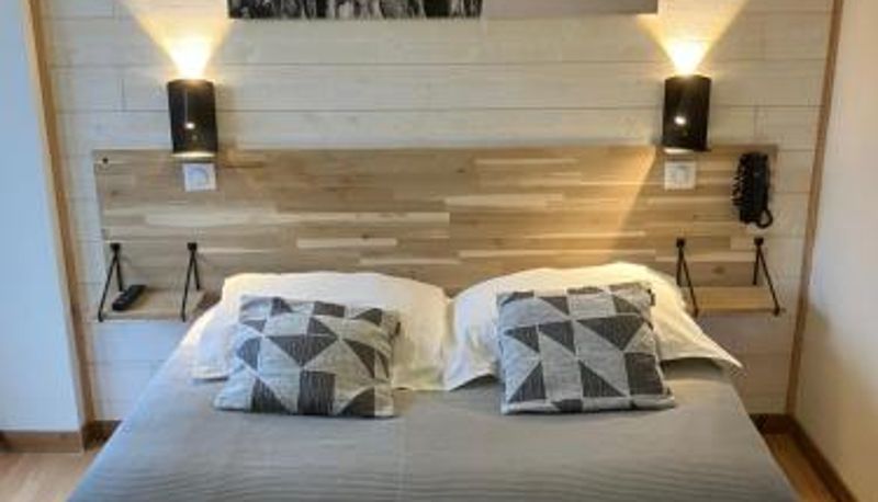 Standardzimmer - Hotel La Chaumière à 160 m du télécabine et de la gare SNCF Garage moto gratuit