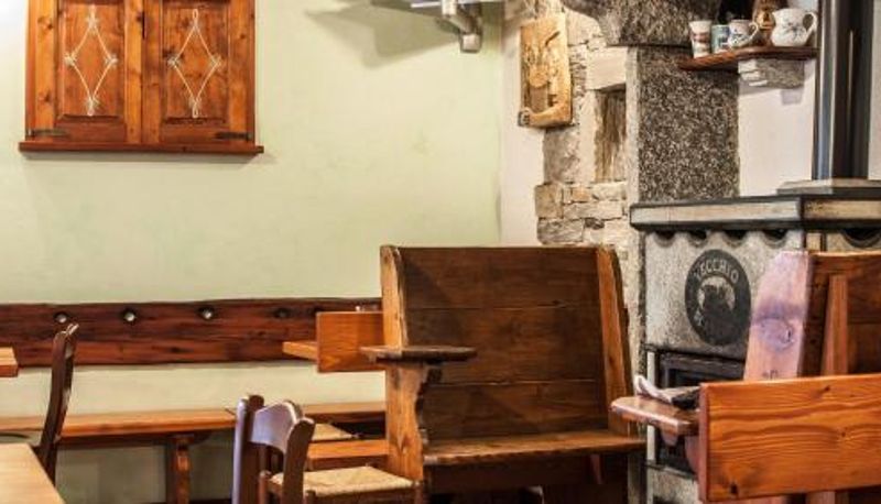 Sala de desayunos dentro del restaurante - Albergo Meublè Vecchio Scarpone