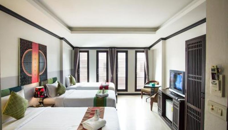 Üç kişilik oda - Queen Boutique Hotel Chaweng