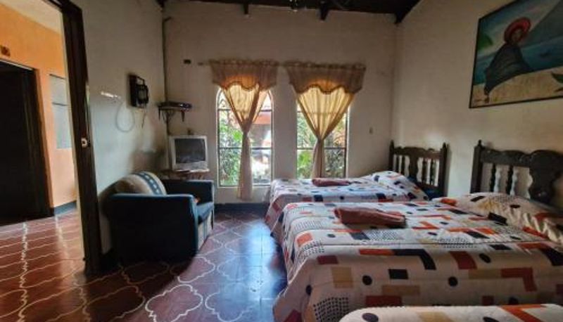 Dreibettzimmer - Hospedaje El Viajero Antigua llI