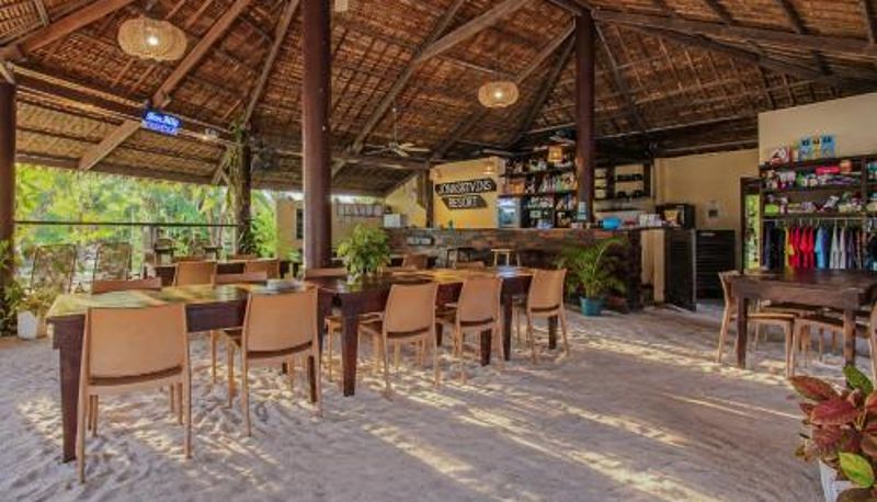 Restoran içinde kahvaltı salonu - Jonas and Twins Beach Resort