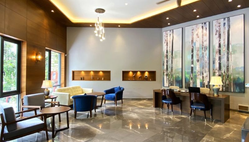 Hall - Rosefinch Sarovar Portico Bhimtal