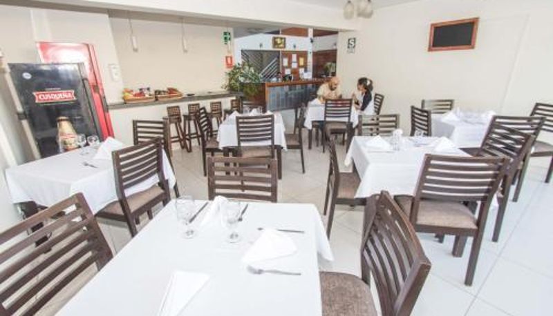 Frühstücksraum innerhalb des Restaurants - Hotel Boulevard Plaza