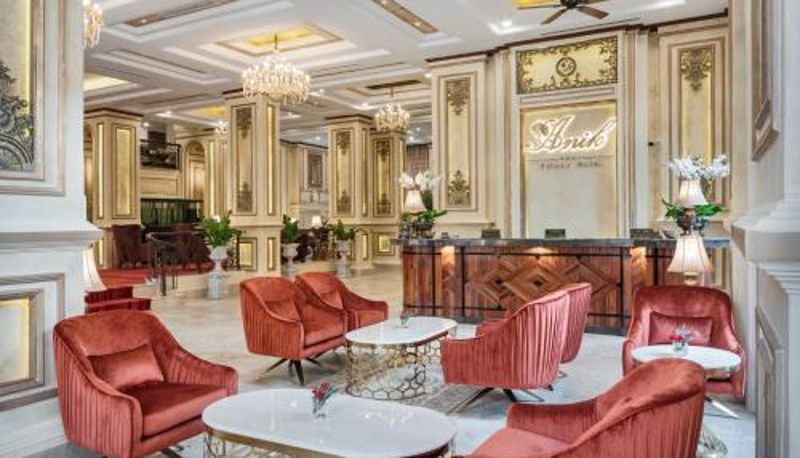 Receção - Anik Palace Hotel