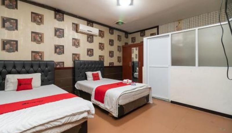 Aile odası - RedDoorz @ Jalan Gajah Mada Lampung