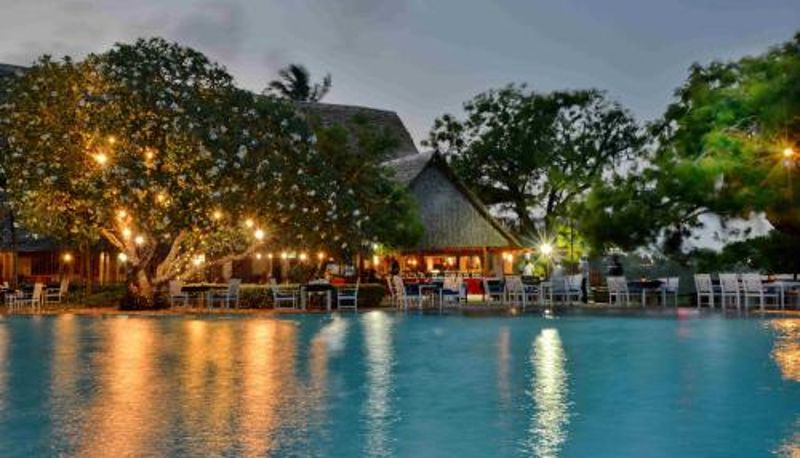 Breakfast room within the restaurant - Mnarani Beach Club