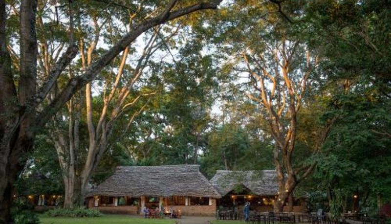 Ontbijtzaal in het restaurant - Rivertrees Country Inn