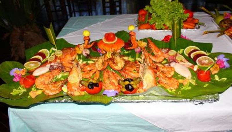 Sala śniadaniowa w restauracji - Tropic Hôtel