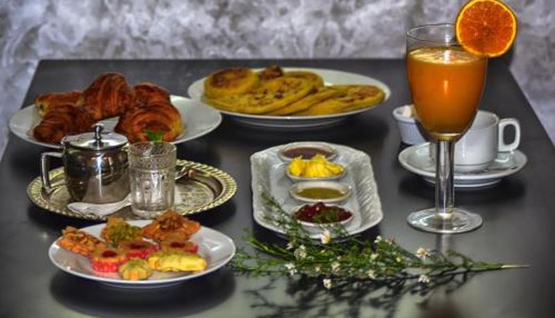 Restoran içinde kahvaltı salonu - Hotel Vents Des Iles