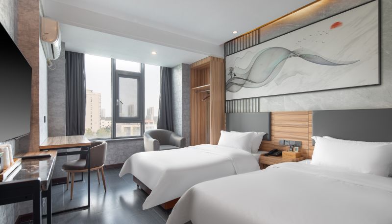 Chambre - Yilai Wuhu Ruifeng Business Expo City Hotel (Ruifeng Commercial Expo City)