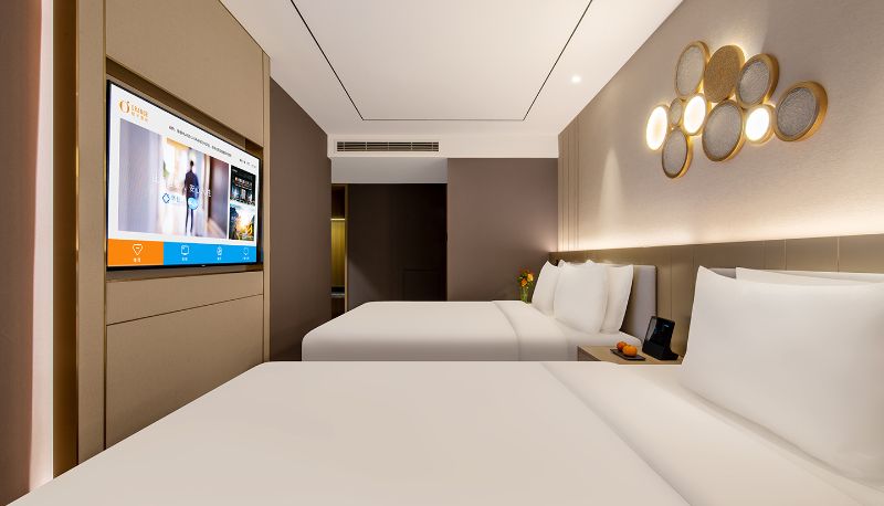 Zimmer - Wanda hotel of orange Urumqi Railway Station Wanda Branch of Urumqi high speed railway station
