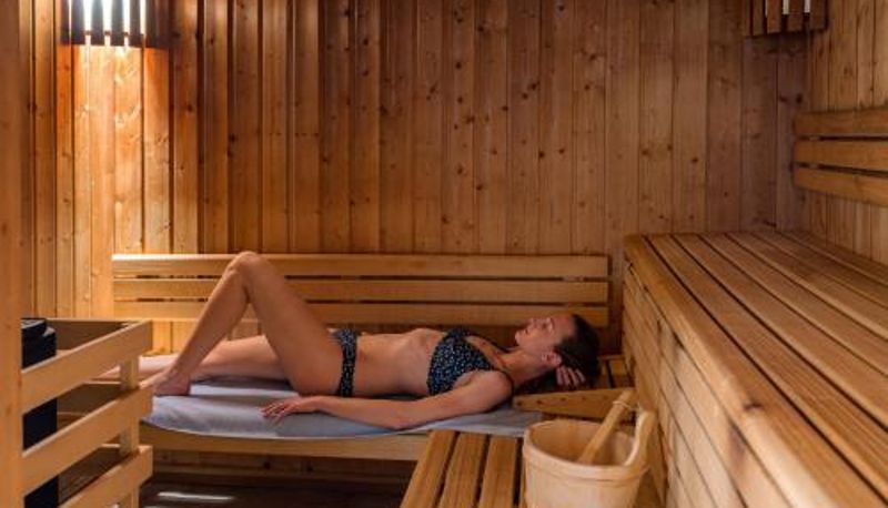Sauna - Hôtel L'Aigle du Montana by Les Etincelles