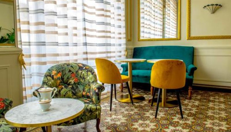 Breakfast room within the restaurant - Grand hôtel de l'Europe