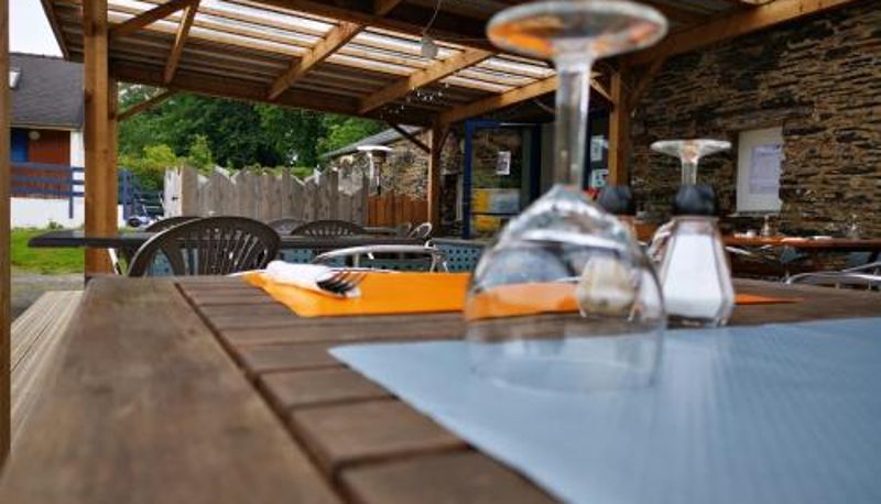 Restoran içinde kahvaltı salonu - Les chambres du Bistro du Canal