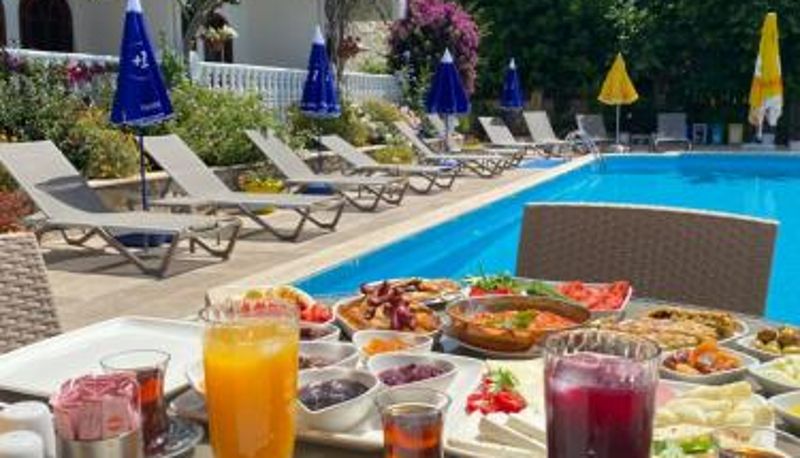 Sala de desayunos dentro del restaurante - Casablanca Hotel Dalyan