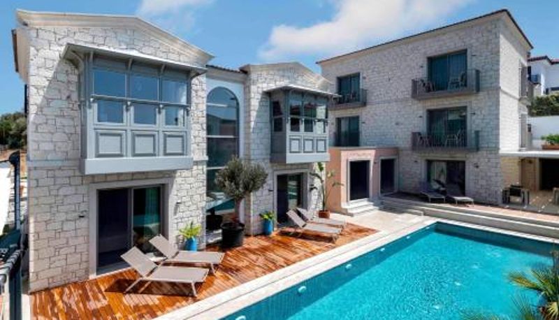 Zewnętrzna część hotelu - Muse Alaçatı
