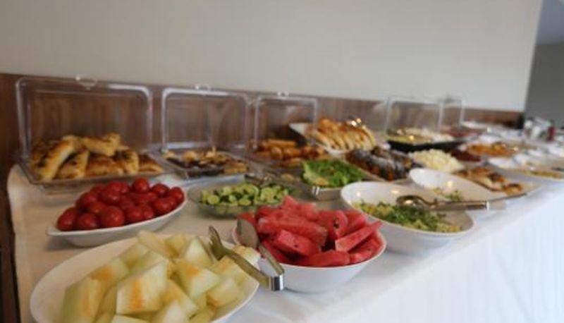 Ontbijtzaal in het restaurant - TEVETOGLU HOTEL