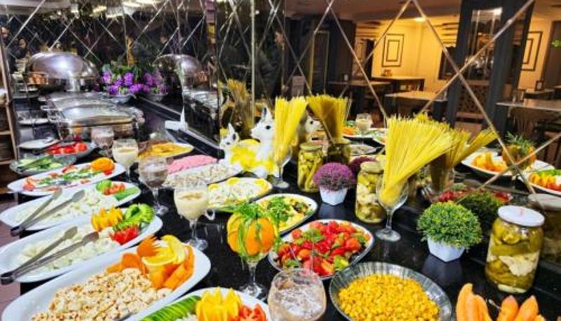 Frühstücksraum innerhalb des Restaurants - Yılmazel Otel