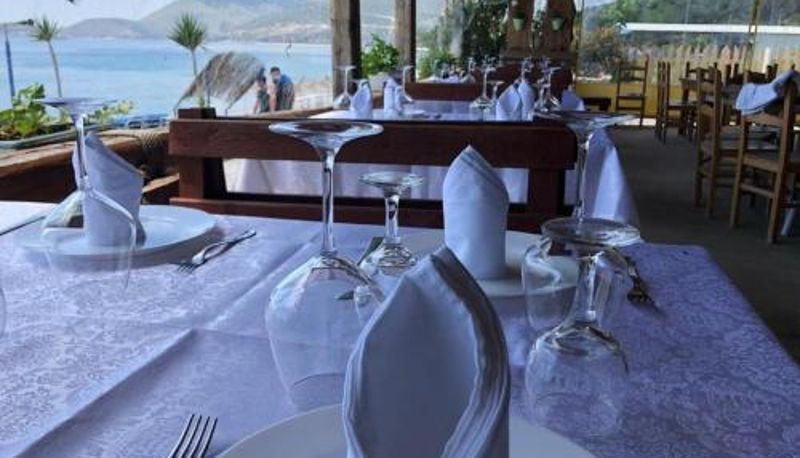 Frühstücksraum innerhalb des Restaurants - Hotel Elisabeta Borsh