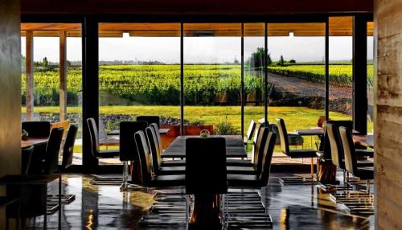 Breakfast room within the restaurant - Casa Petrini