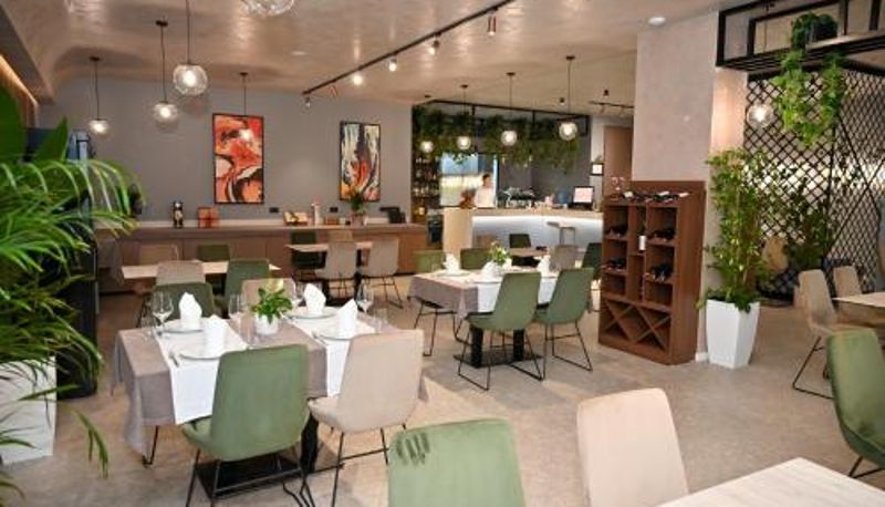 Ontbijtzaal in het restaurant - Hotel Vino