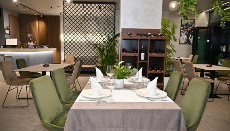 Ontbijtzaal in het restaurant - Hotel Vino